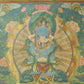 An Exquiste Painted Gold Vajrasattva Thangka