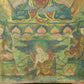 An Exquiste Painted Gold Vajrasattva Thangka