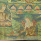 An Exquiste Painted Gold Vajrasattva Thangka