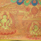 An Exquiste Painted Gold White Tara Thangka