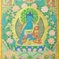 An Exquiste Painted Gold Gautama Buddha Thangka