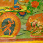 An Exquiste Painted Gold Yidam Thangka