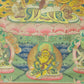 An Exquiste Painted Gold White Tara Thangka