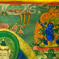 An Exquiste Painted Gold Four-Armed Avalokiteshvara Thangka