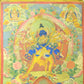 An Exquiste Painted Gold Yidam Thangka