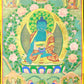 An Exquiste Painted Gold Gautama Buddha Thangka