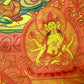 An Exquiste Painted Gold Amitabha Buddha Thangka