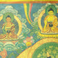 An Exquiste Painted Gold Vajra Yogini Thangka