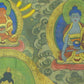 An Exquiste Painted Gold Vajrasattva Thangka