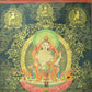 An Exquiste Painted Gold Avalokiteshvara Thangka