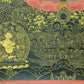 An Exquiste Painted Gold Avalokiteshvara Thangka