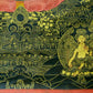 An Exquiste Painted Gold Avalokiteshvara Thangka