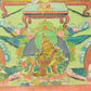 An Exquiste Painted Gold Gautama Buddha Thangka