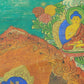 An Exquiste Painted Gold Vajra Thangka