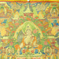 An Exquiste Painted Gold White Tara Thangka