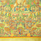 An Exquiste Painted Gold White Tara Thangka