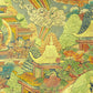 An Exquiste Painted Gold Amitabha Buddha Thangka