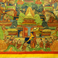 An Exquiste Painted Gold Amitabha Buddha Thangka