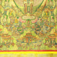 An Exquiste Painted Gold Thousand-armed Avalokiteshvara Thangka