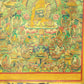 An Exquiste Painted Gold Gautama Buddha Thangka