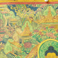 An Exquiste Painted Gold Gautama Buddha Thangka