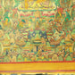 An Exquiste Painted Gold Gautama Buddha Thangka