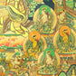 An Exquiste Painted Gold Padmasambhava Thangka