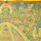 An Exquiste Painted Gold Thousand-armed Avalokiteshvara Thangka