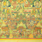 An Exquiste Painted Gold Padmasambhava Thangka