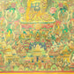 An Exquiste Painted Gold Gautama Buddha Thangka