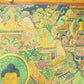 An Exquiste Painted Gold Gautama Buddha Thangka