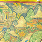 An Exquiste Painted Gold Tara Cowhide Thangka