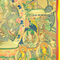 An Exquiste Painted Gold Tara Cowhide Thangka