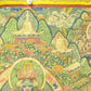 An Exquiste Painted Gold Siddhartha Thangka