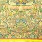 An Exquiste Painted Gold Siddhartha Thangka