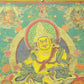 An Exquiste Painted Gold Mammon Thangka