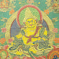 An Exquiste Painted Gold Mammon Thangka