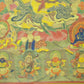 An Exquiste Painted Gold Mammon Thangka