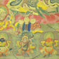 An Exquiste Painted Gold Mammon Thangka