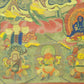 An Exquiste Painted Gold Mammon Thangka