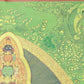 An Exquiste Painted Gold Eleven-faced Avalokiteshvara Thangka