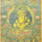 An Exquiste Painted Gold Mammon Thangka