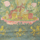 An Exquiste Painted Gold White Tara Thangka