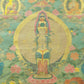 An Exquiste Painted Gold Thousand-armed Avalokiteshvara Thangka