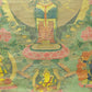 An Exquiste Painted Gold Thousand-armed Avalokiteshvara Thangka