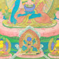 An Exquiste Painted Gold Gautama Buddha Thangka