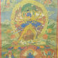 An Exquiste Painted Gold Yidam Thangka