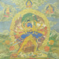 An Exquiste Painted Gold Yidam Thangka