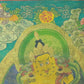 An Exquiste Painted Gold Mammon Thangka