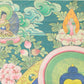 An Exquiste Painted Gold Gautama Buddha Thangka